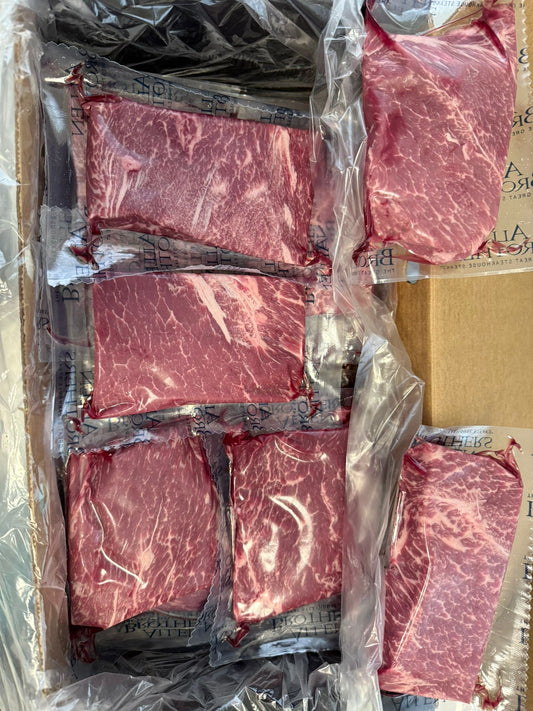 Prime Flat Iron Steak 4-6oz